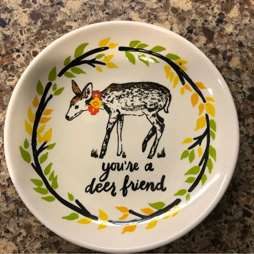 Paper Source You’re a Deer Friend Trinket Dish - OS